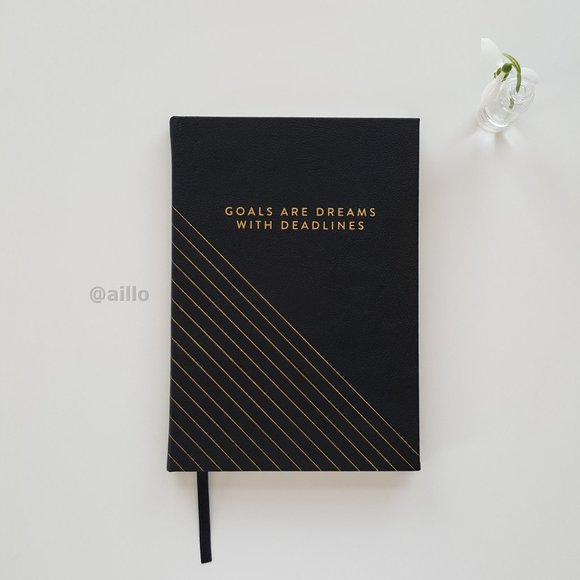 Eccolo GOALS ARE DREAMS WITH DEADLINES Journal Notebooks &amp; Journals